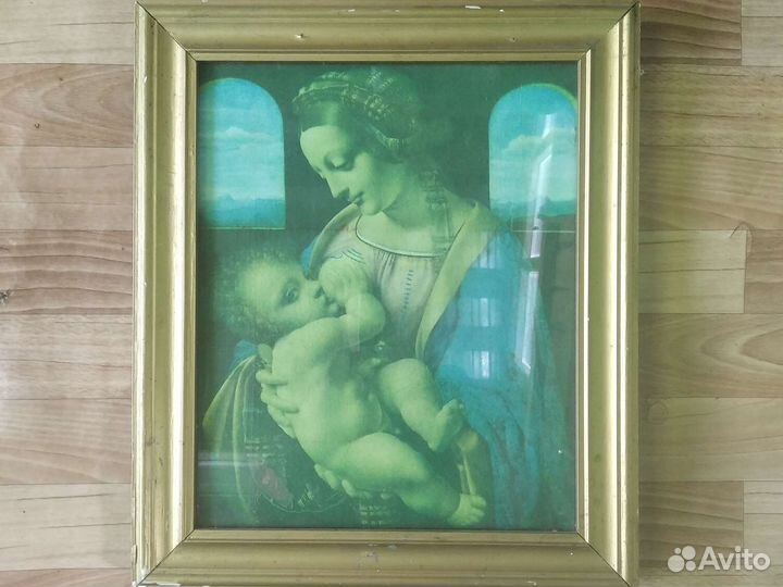 Картина(репродукция на ткани 1990г.)