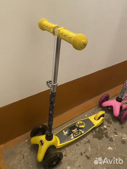 Самокат трехколесный kreiss Batman