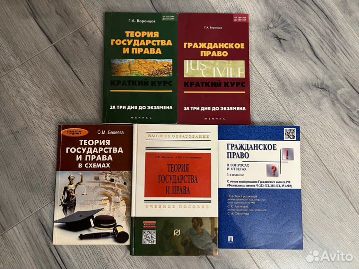 Гражданское право. Теория государства и права