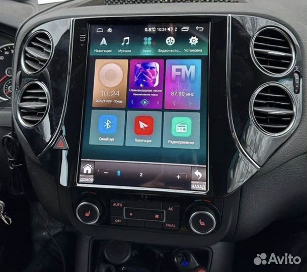 Магнитола Tesla Volkswagen Tiguan 2010-2016
