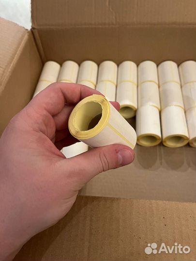 Этикетки для термопринтера 58х40 мм