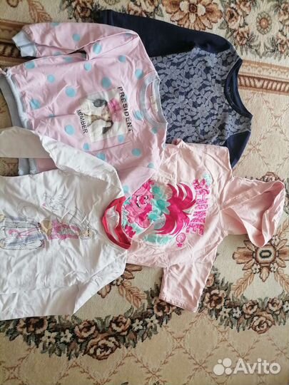 Одежда для девочки пакетом 110 116