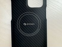 Pitaka iPhone 15 Pro (6.7"), черно-серый, кевлар