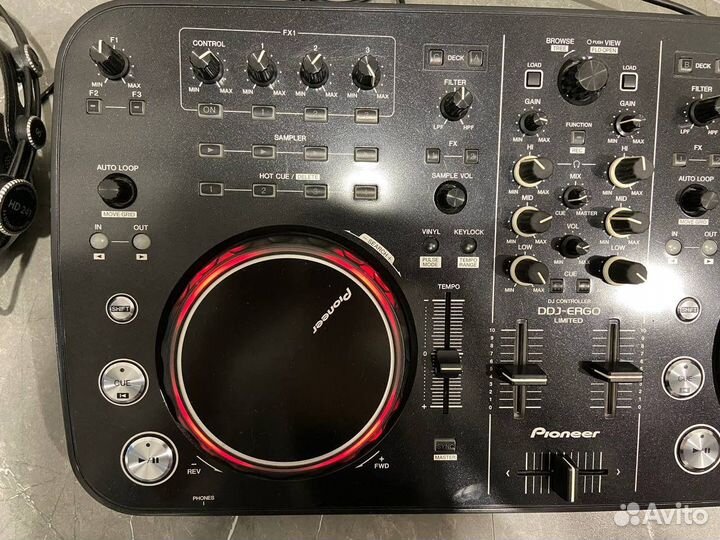Dj контроллер pioneer ddj ergo