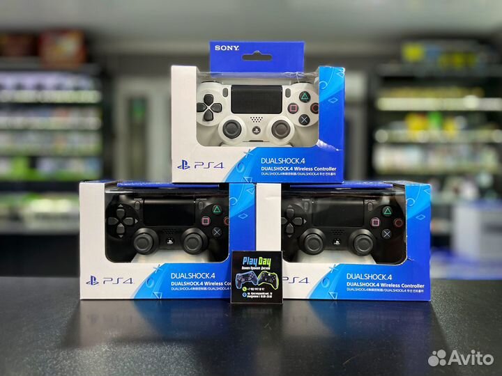 Оригинальные DualShock 4 (Новые, гарантия)
