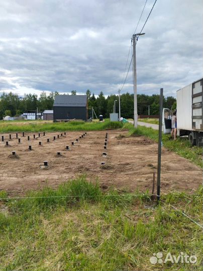 Винтовые сваи под ключ