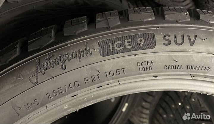 Nokian Tyres Hakkapeliitta 9 SUV 265/40 R21 и 295/35 R21 107T
