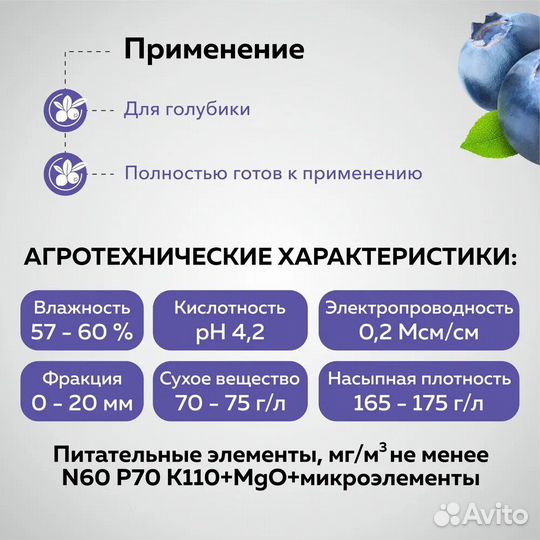 Грунт для Голубики Агробалт