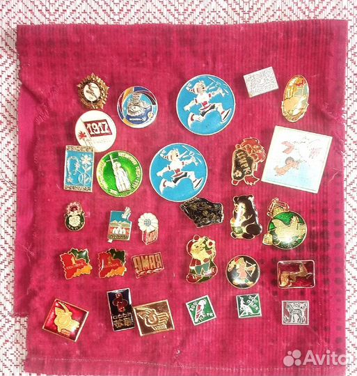 Детские значки СССР