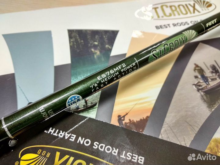 Спиннинг St.Croix Legend Elite es76mf2, новый