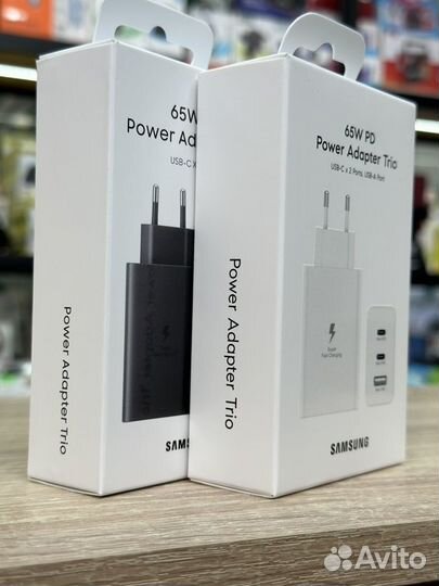 Зарядное устройство Samsung 65w power adapter trio