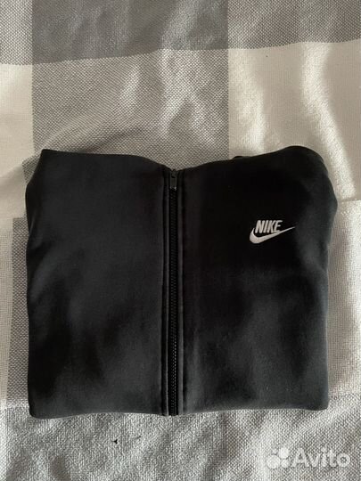 Зип худи nike черная