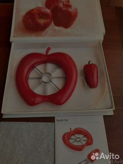 Яблоко чистелка, резка