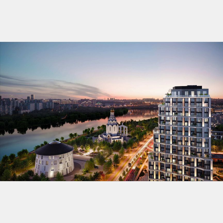 1-к. квартира, 45,8 м², 8/20 эт.