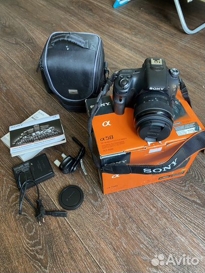 Зеркальный фотоаппарат Sony a58