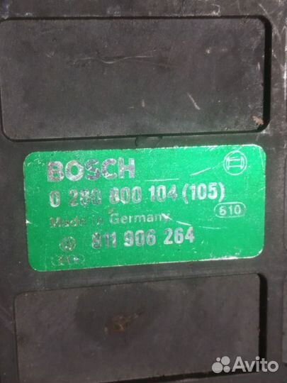 Блок управления двигателем Audi 80