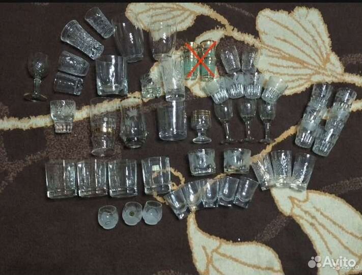 Рюмки фужеры потеряшки