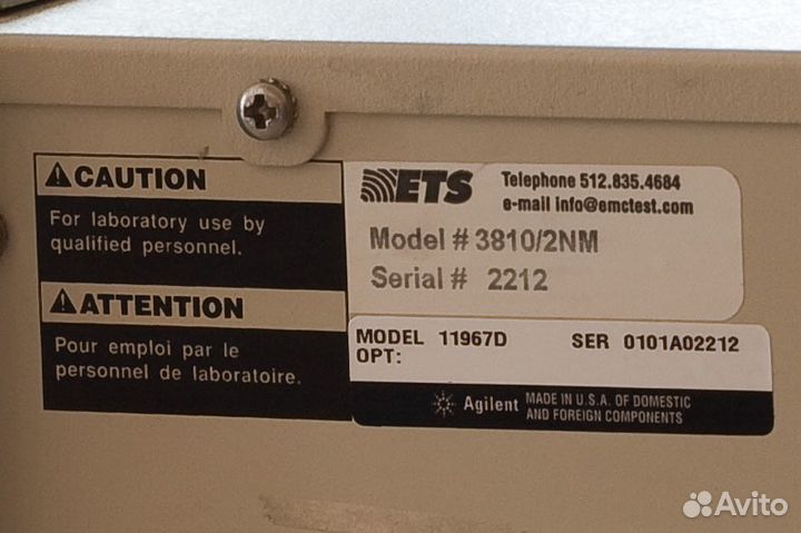 Определитель помех от оборудования емсо 3810