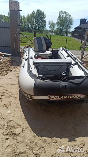 Лодка пвх polar bird 360M с мотором Suzuki 9.9