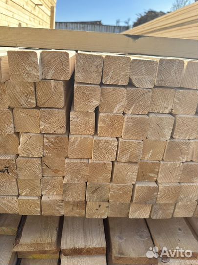 Брусок сухой строганный 45х45