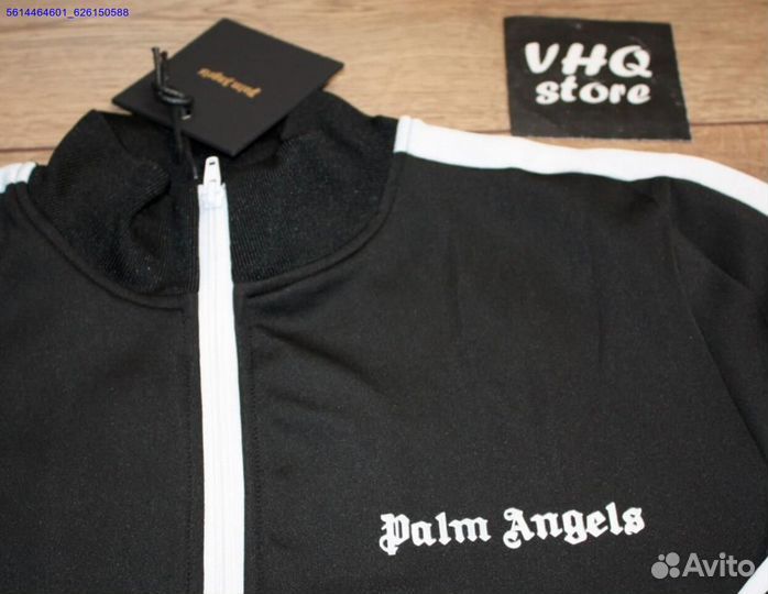 Palm Angels олимпийка черная (Арт.26298)