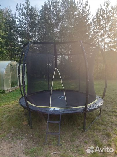 Детский батут для дома с сеткой
