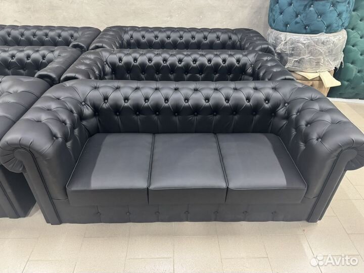 Диван Честер в кальянную 379