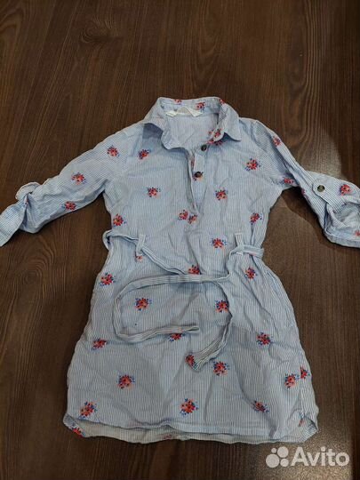 Платье рубашка HM