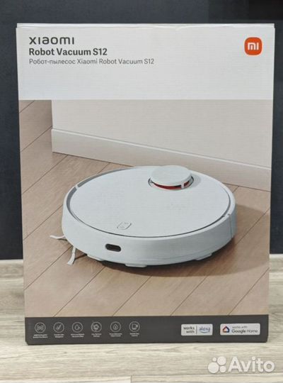 Xiaomi robot vacuum s12 EU (новый)