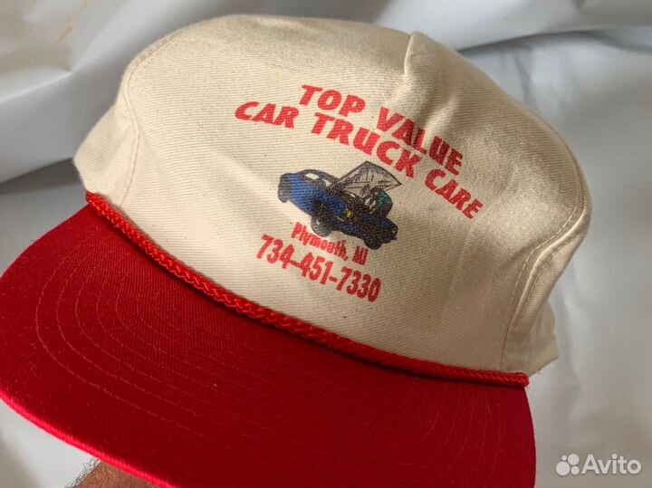 Бейсболка винтажная в американском стиле