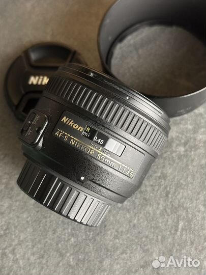 Объектив Nikon AF-S Nikkor 50mm f/1.4G