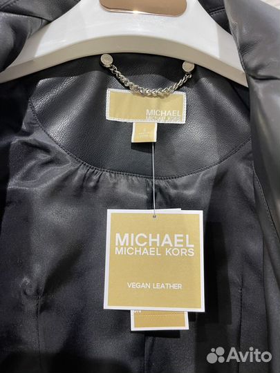 Кожаная куртка косуха Michael Kors оригинал