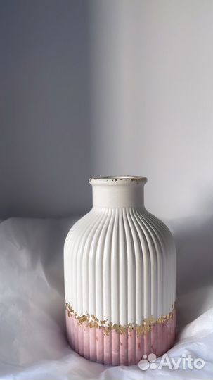 Вазы из гипса