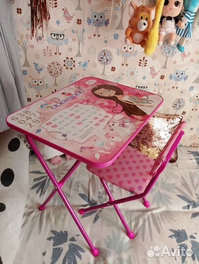 Детский стол и стул