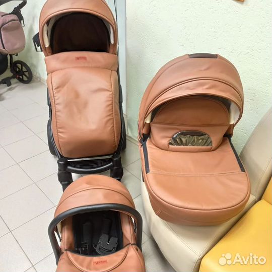Карамельная коляска Verdi Mocca 3 в 1