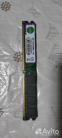 Оперативная ram ddr2 2gb для пк 800MHz
