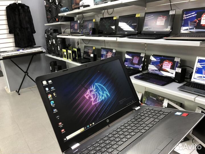 Игровой ноутбук HP i5-8250 ozu6 ssd120 hdd1TB