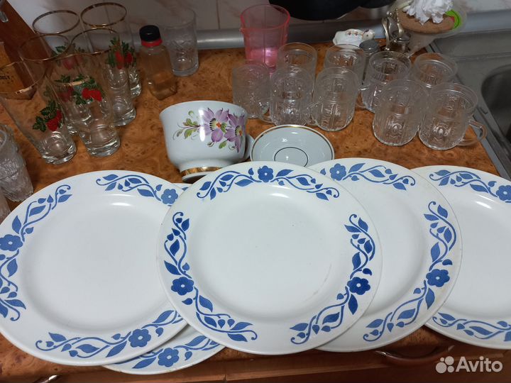 Тарелки разные СССР