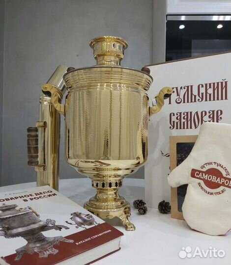 Самовар на дровах 7л. Люкс. Тульский оригинал