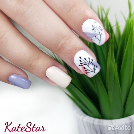 Маникюр, покрытие гель лаком