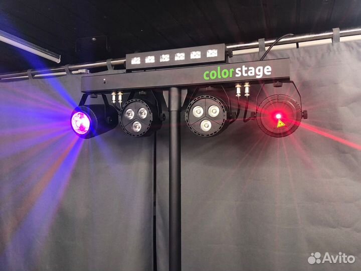 Комплект светомузыки со стойкой и чехлом