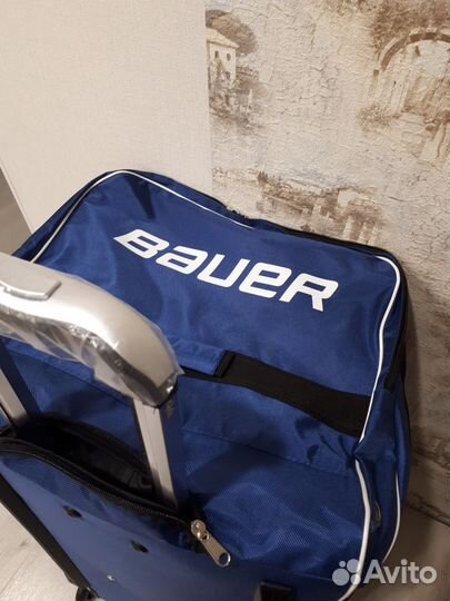 Баул хоккейный 36 синий взрослый