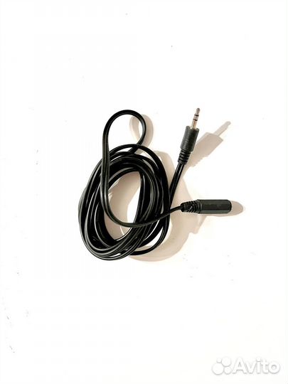 Аудио кабель AUX 2м, 3 pin jack 3.5 мм