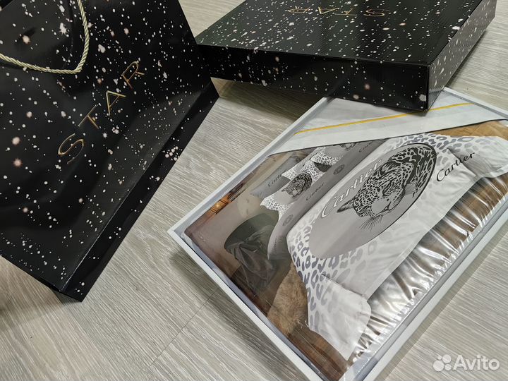 Постельное новое белье евро