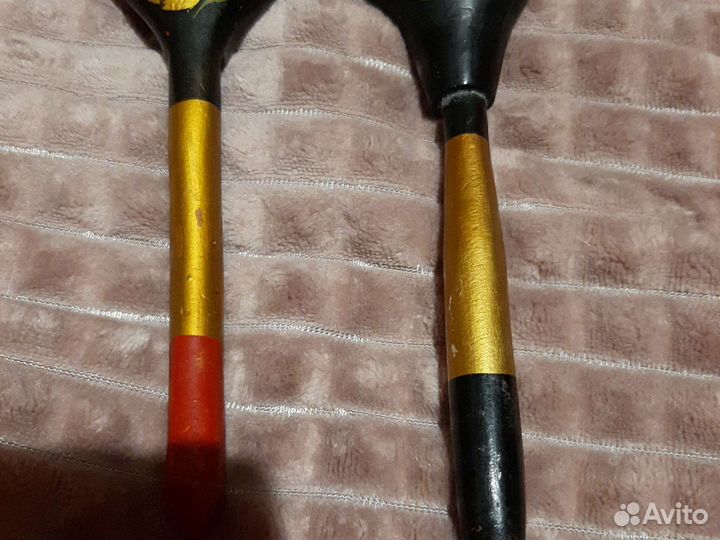 Ложки хохлома СССР