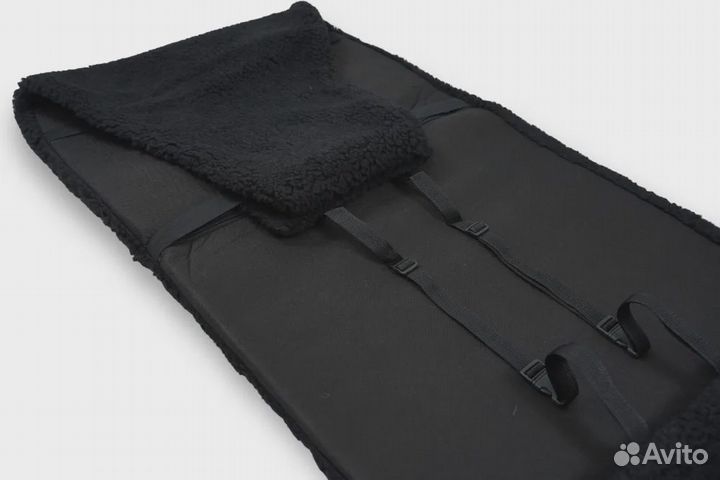 Накидка меховая из овчины (на кресло)