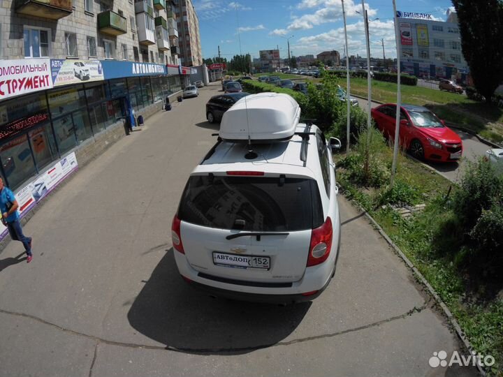 Багажник бокс на крышу Chevrolet Captiva (2012)