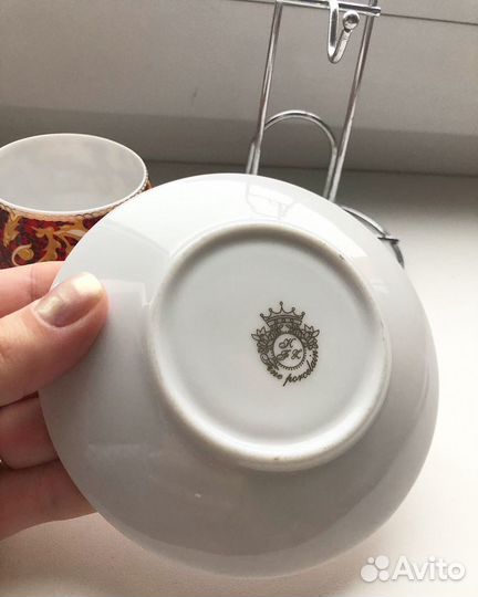 Чашка и блюдце Fine Porcelain