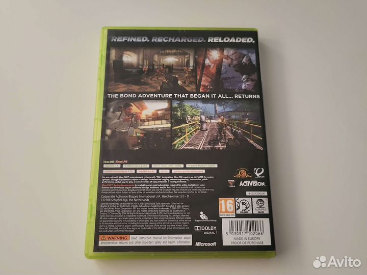 007 Golden Eye Reloaded Xbox360