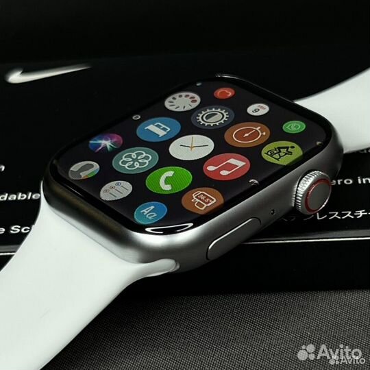 Apple watch 8 Nike white. Хит 2023